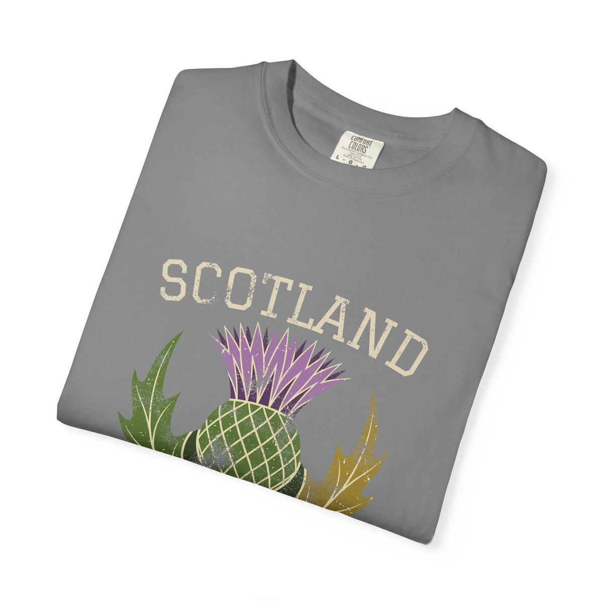 Scotland Thistle Vintage Emblem T-Shirt