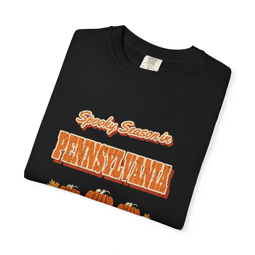 Spooky Season in Pennsylvania Vintage Postcard T-Shirt