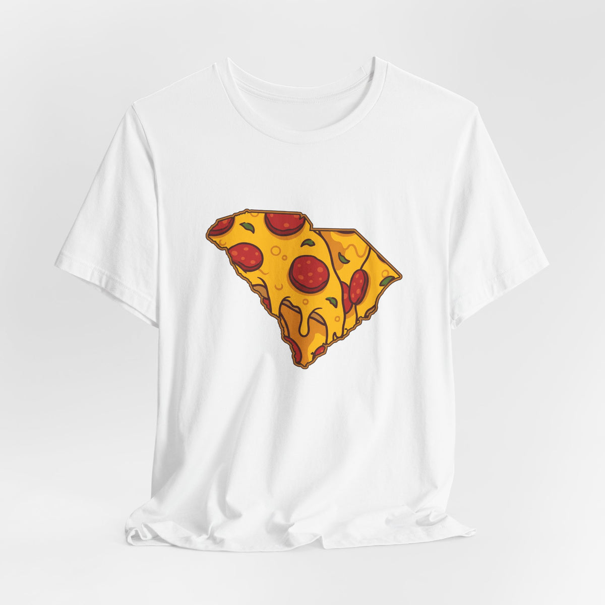 South Carolina Pizza Map T-Shirt