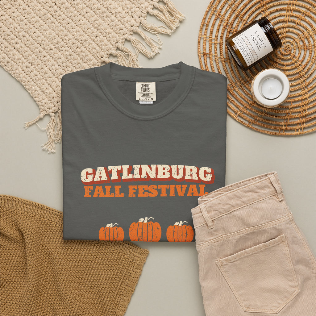 Gatlinburg Tennessee Fall Festival Hay Wagon T-Shirt