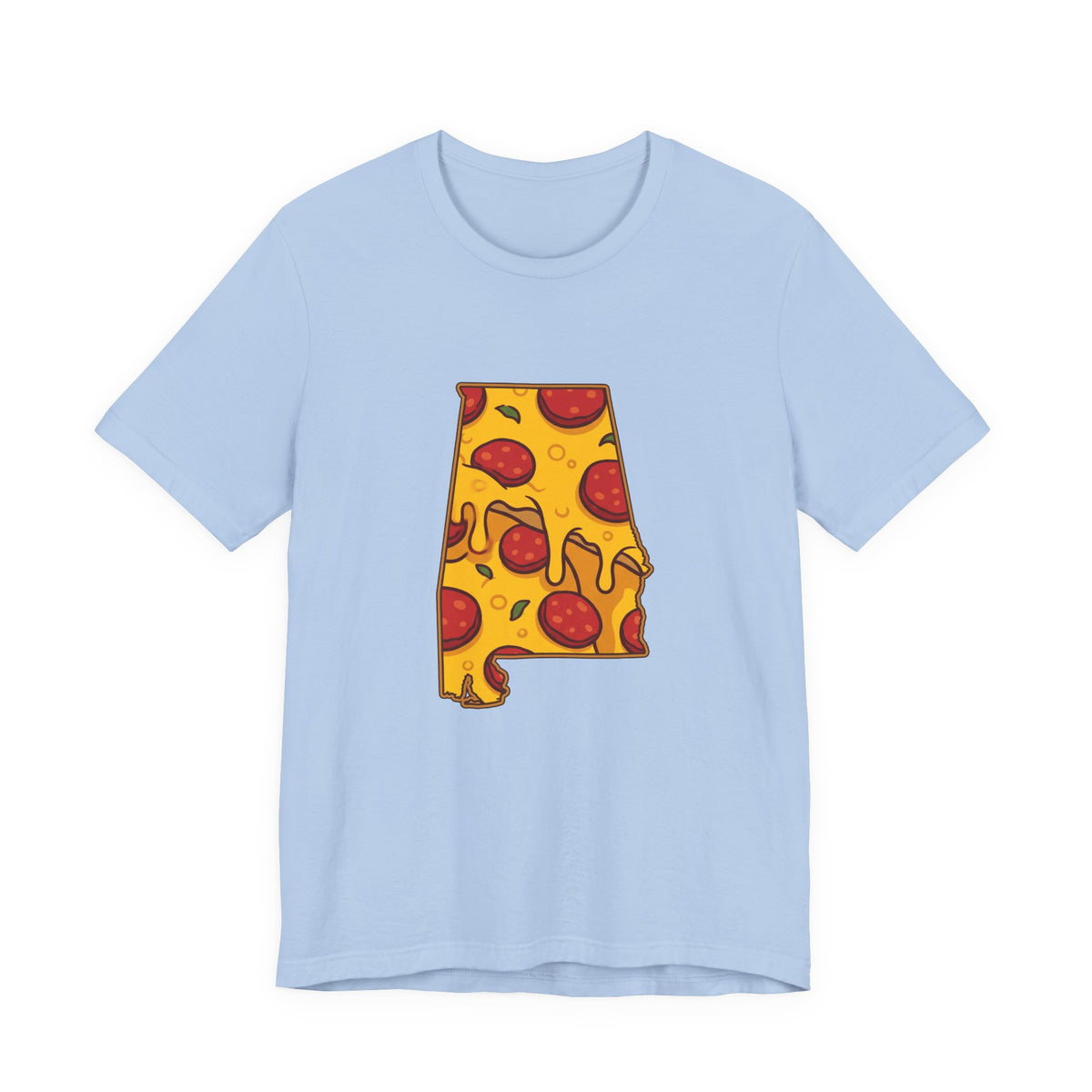 Alabama Pizza Map T-Shirt