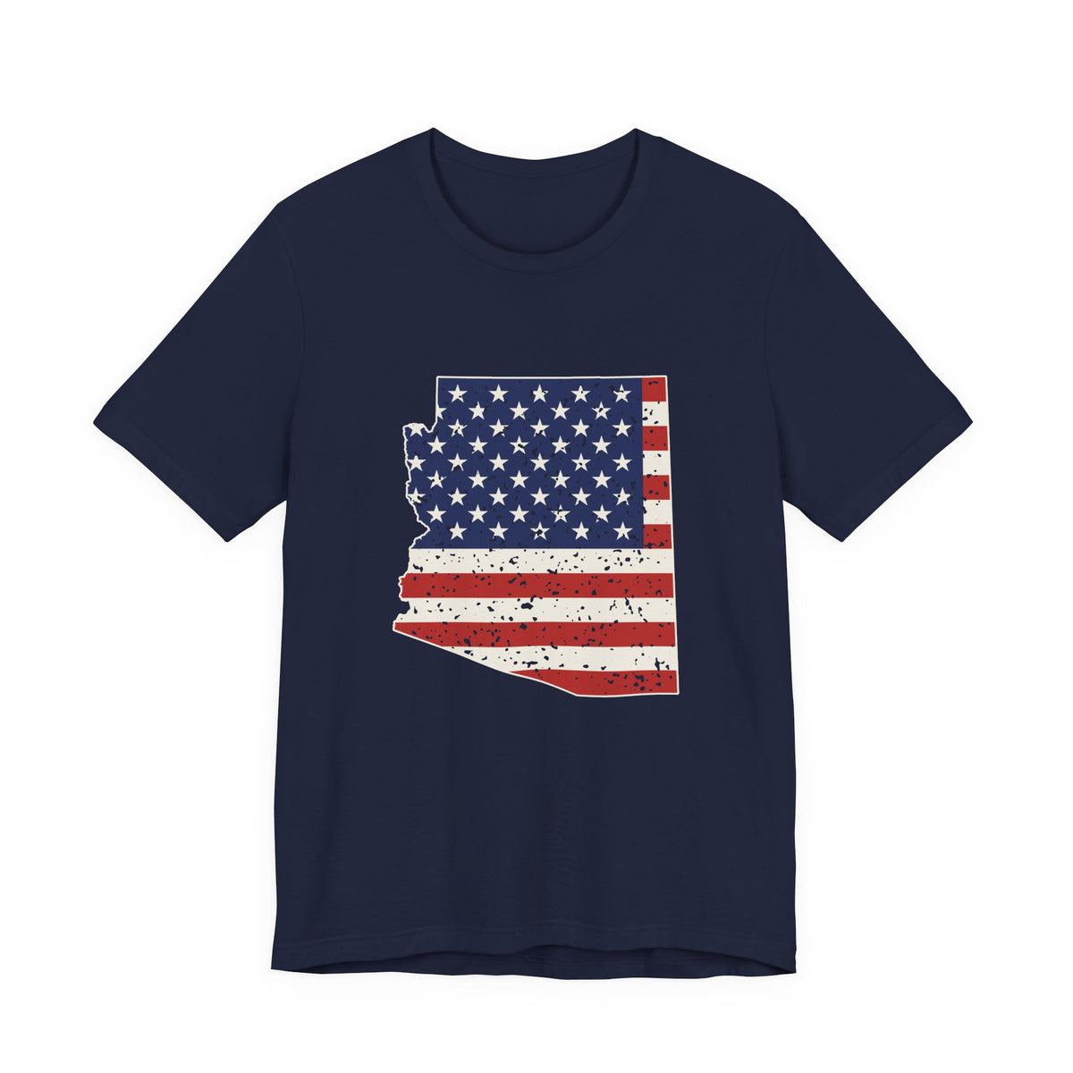 Arizona American Flag Map T-Shirt