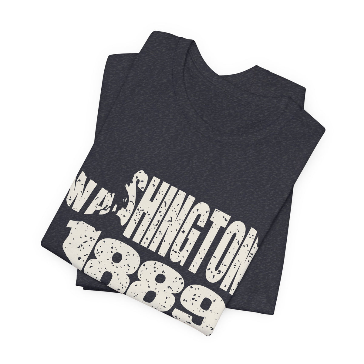 Washington Vintage Letters Map T-Shirt