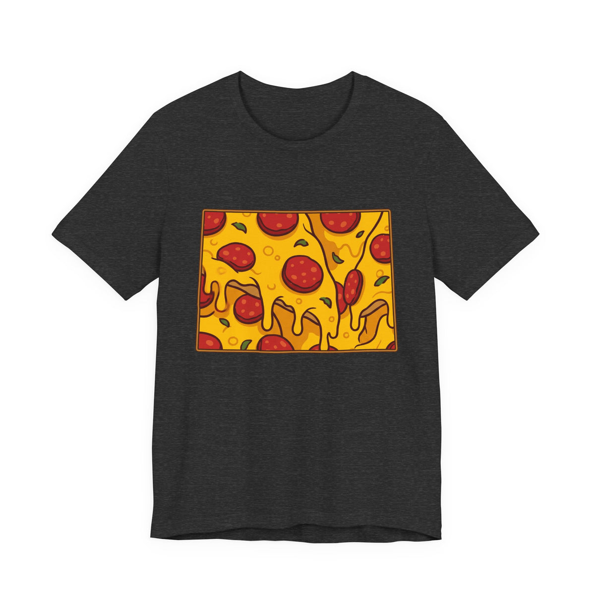Colorado Pizza Map T-Shirt