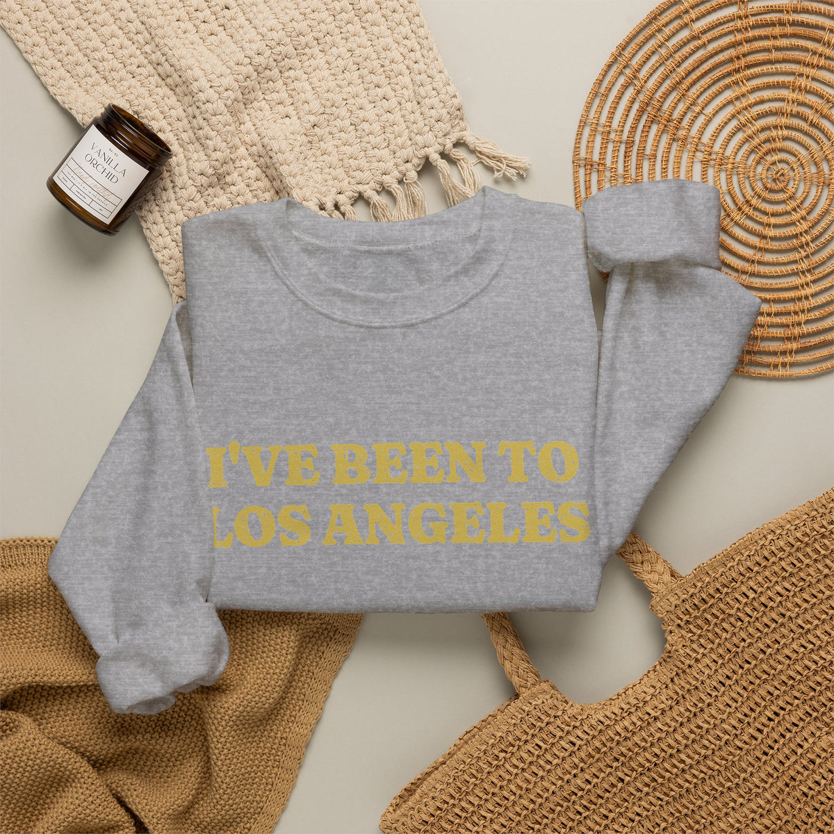 I've Been to Los Angeles Vintage Travel Souvenir Crewneck Sweatshirt