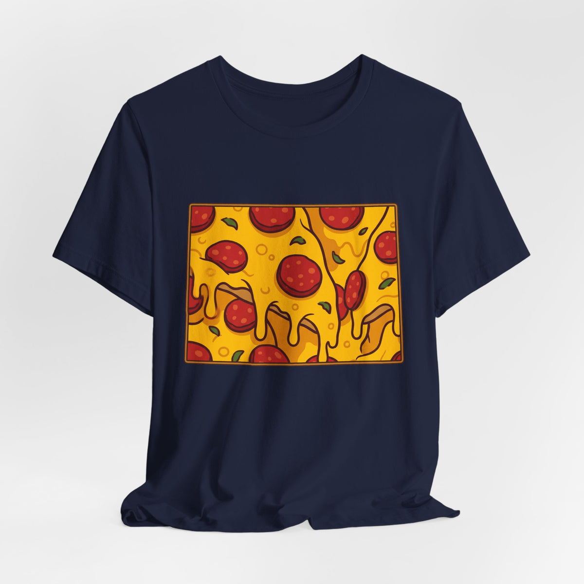 Colorado Pizza Map T-Shirt