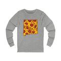 New Mexico Pizza Map Long Sleeve Tee