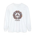 Fómhar Celtic Triskele Autumn Wreath Long Sleeve Tee