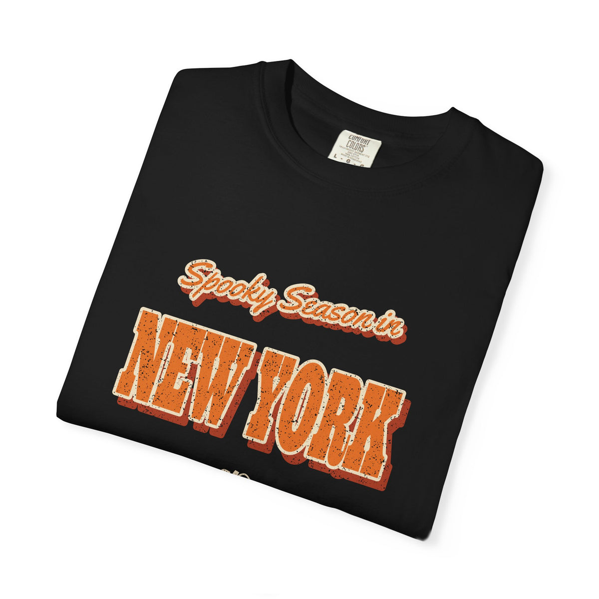 Spooky Season in New York Vintage Postcard T-Shirt