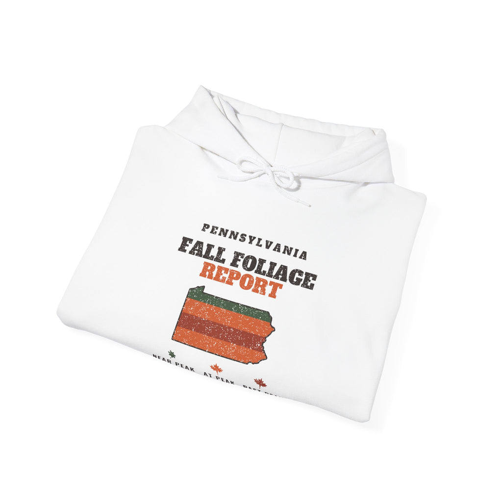 Pennsylvania Fall Foliage Report Map Hoodie