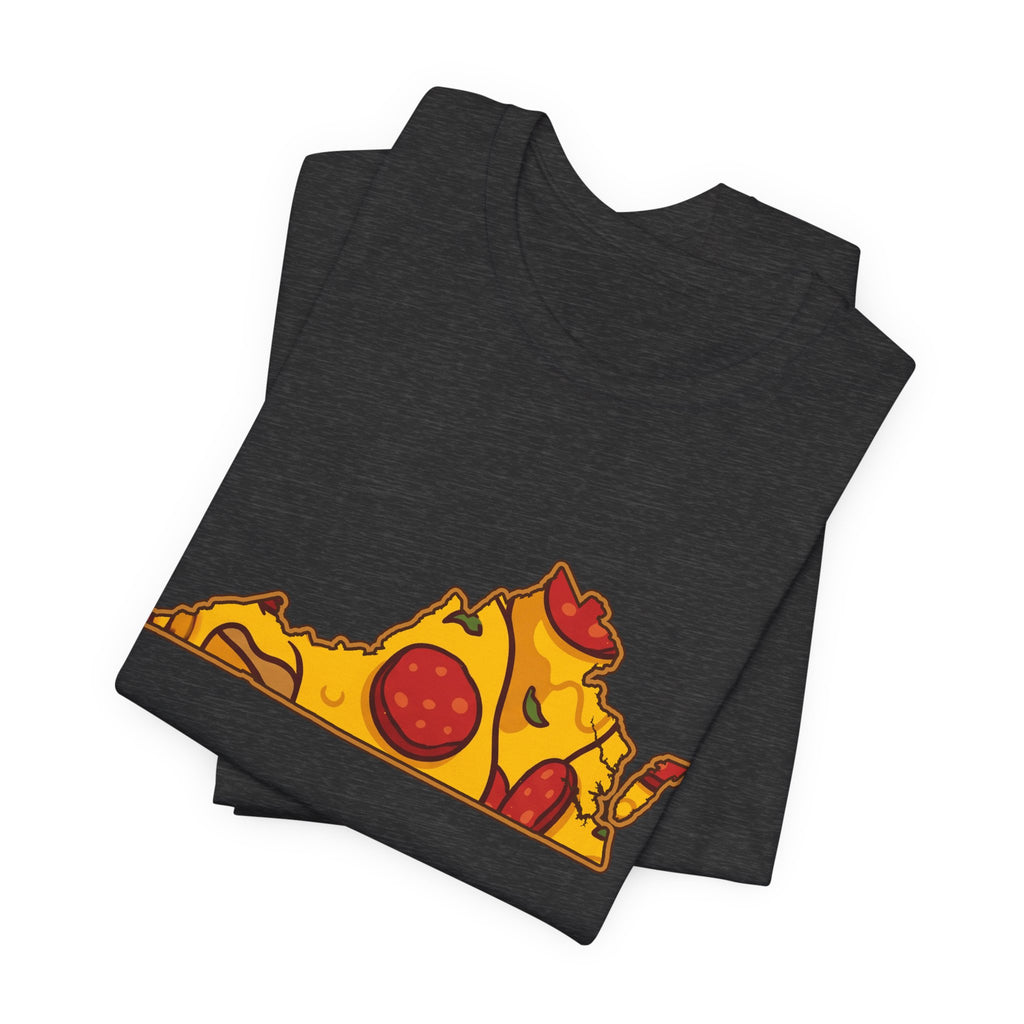 Virginia Pizza Map T-Shirt
