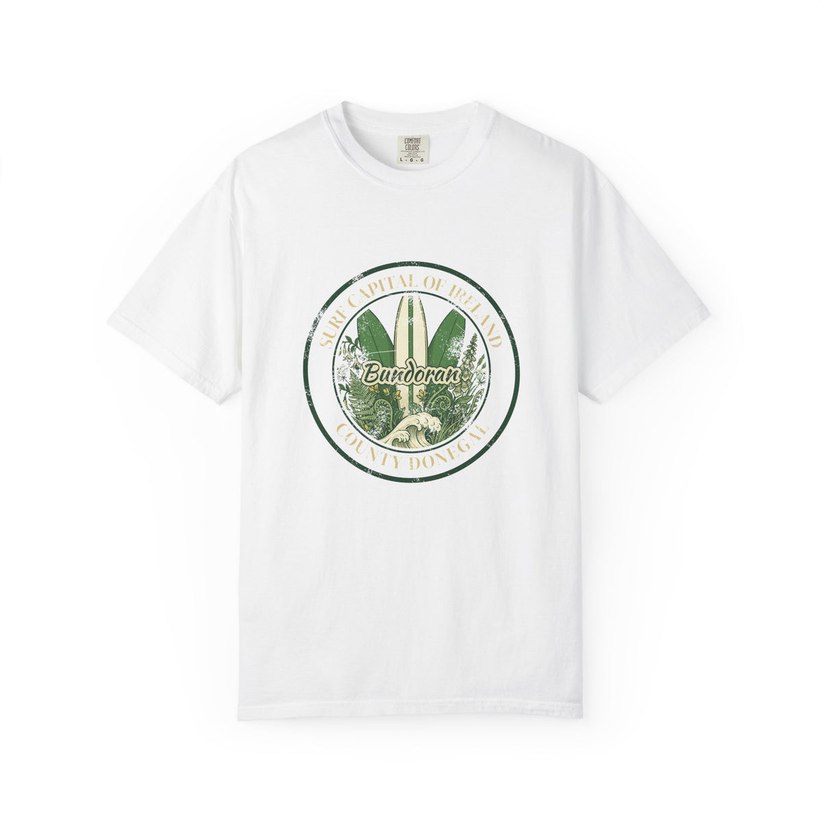Bundoran Surf Capital of Ireland Surfboards T-Shirt