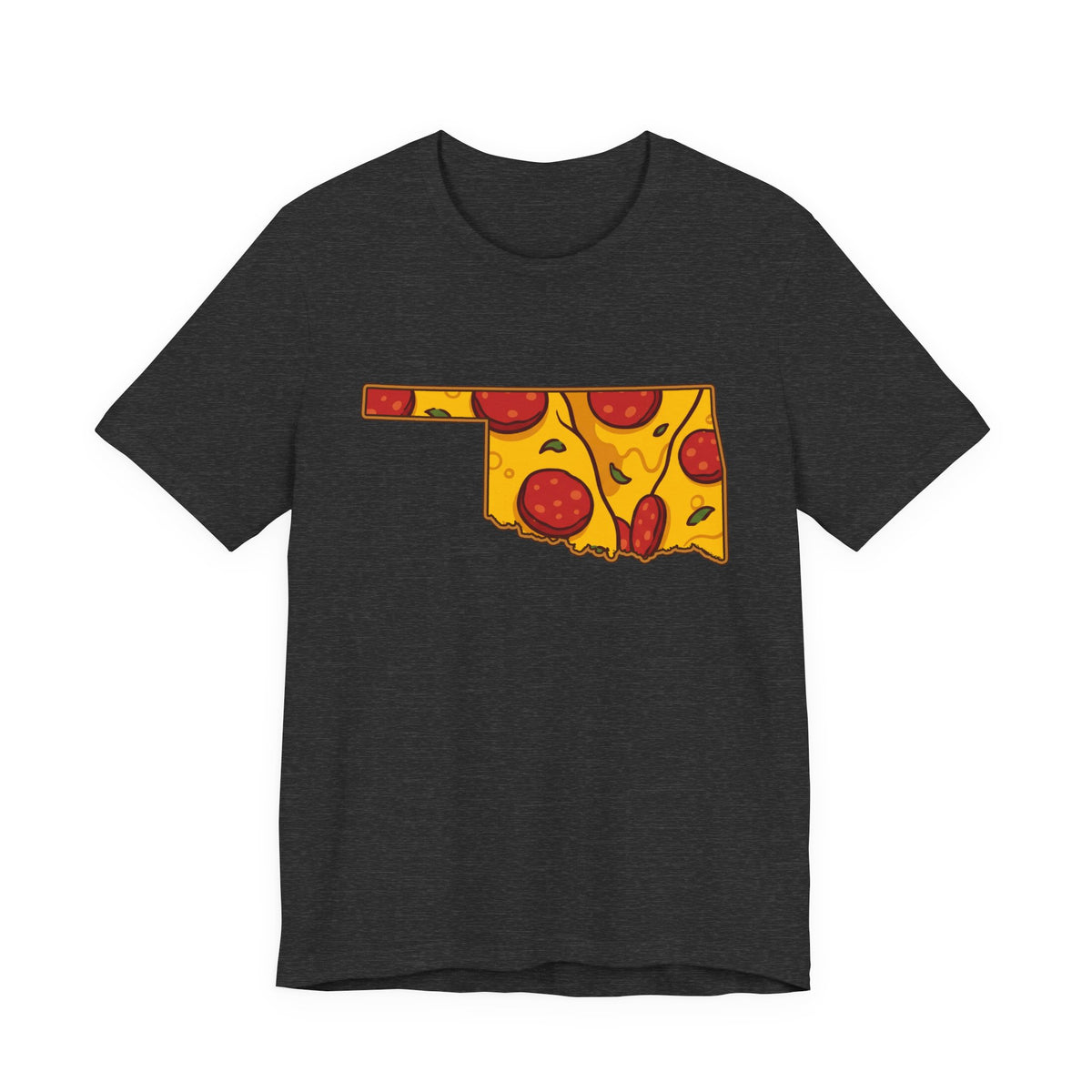 Oklahoma Pizza Map T-Shirt