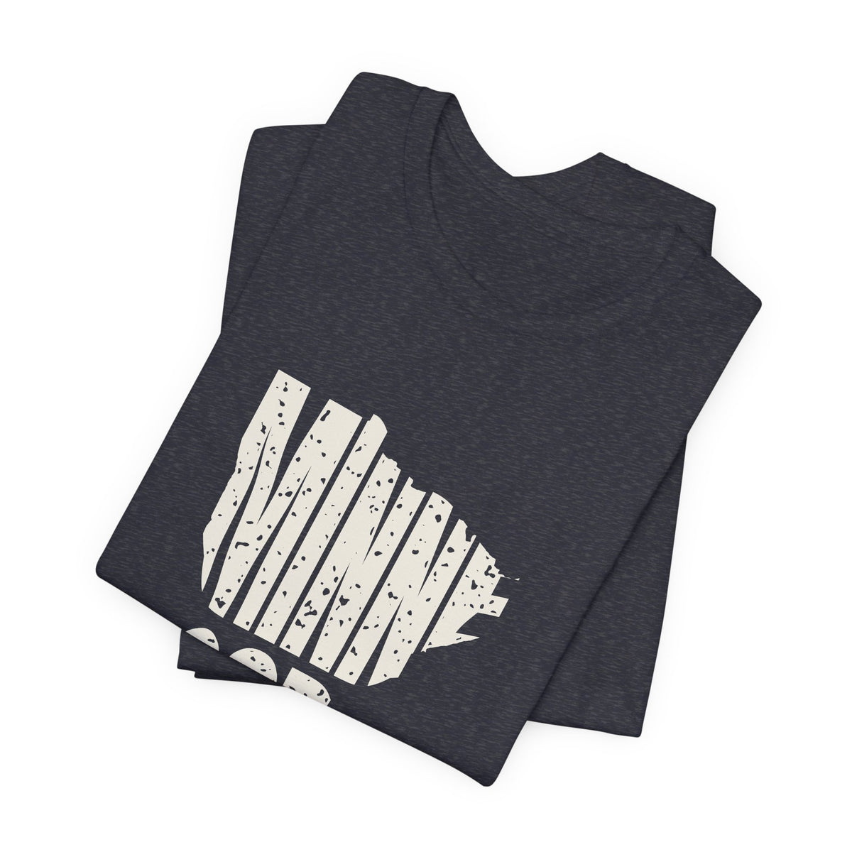 Minnesota Vintage Letters Map T-Shirt