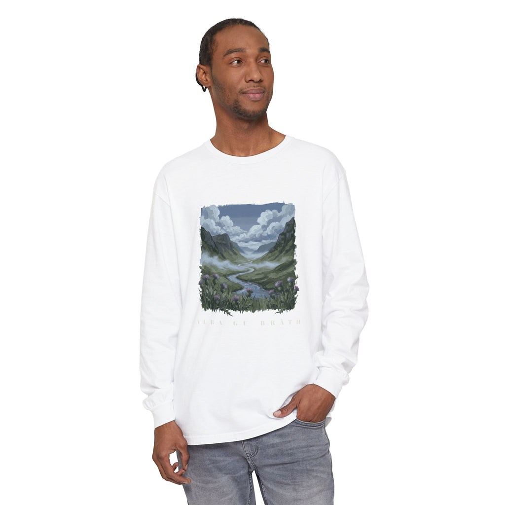 Alba Gu Bràth Scottish Highland Glen Long Sleeve Tee