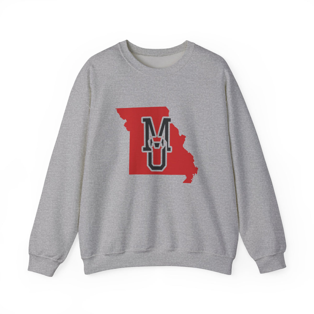 Missouri Varsity Monogram Map Crewneck Sweatshirt