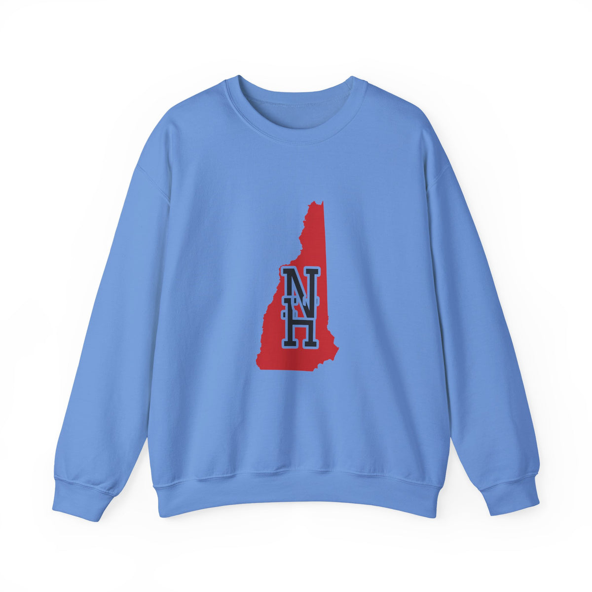 New Hampshire Varsity Monogram Map Crewneck Sweatshirt