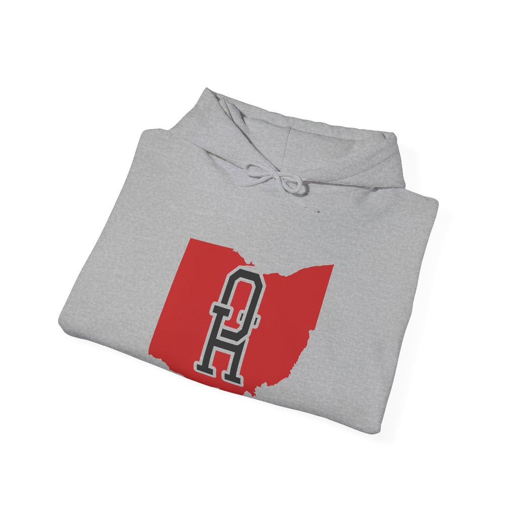 Ohio Varsity Monogram Map Hoodie
