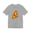 Maine Pizza Map T-Shirt