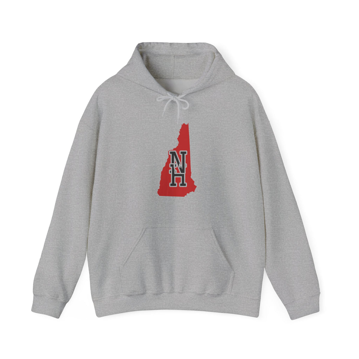 New Hampshire Varsity Monogram Map Hoodie