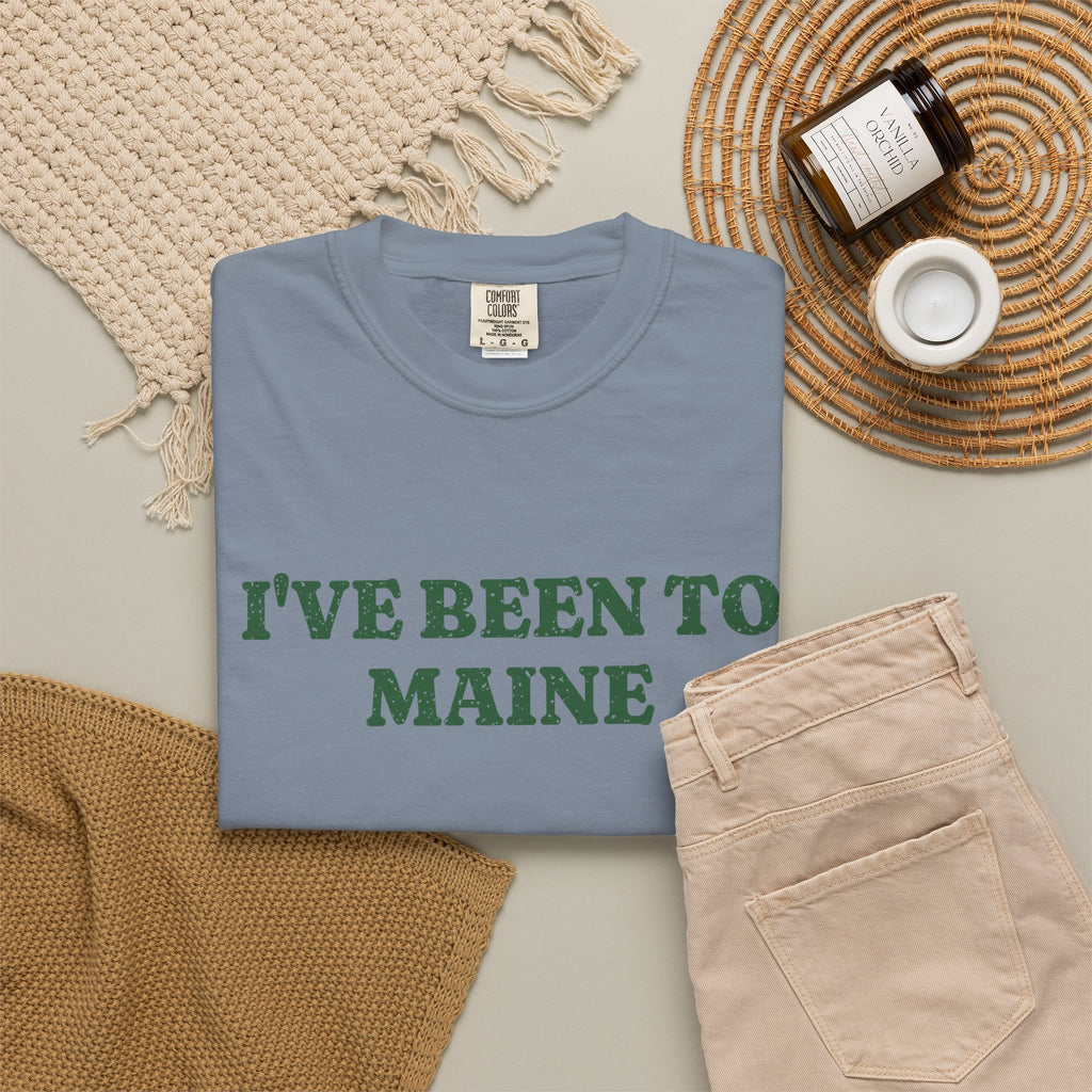 I've Been to Maine Vintage Travel Souvenir T-Shirt