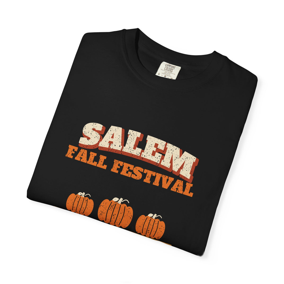 Salem Massachusetts Fall Festival Hay Wagon T-Shirt