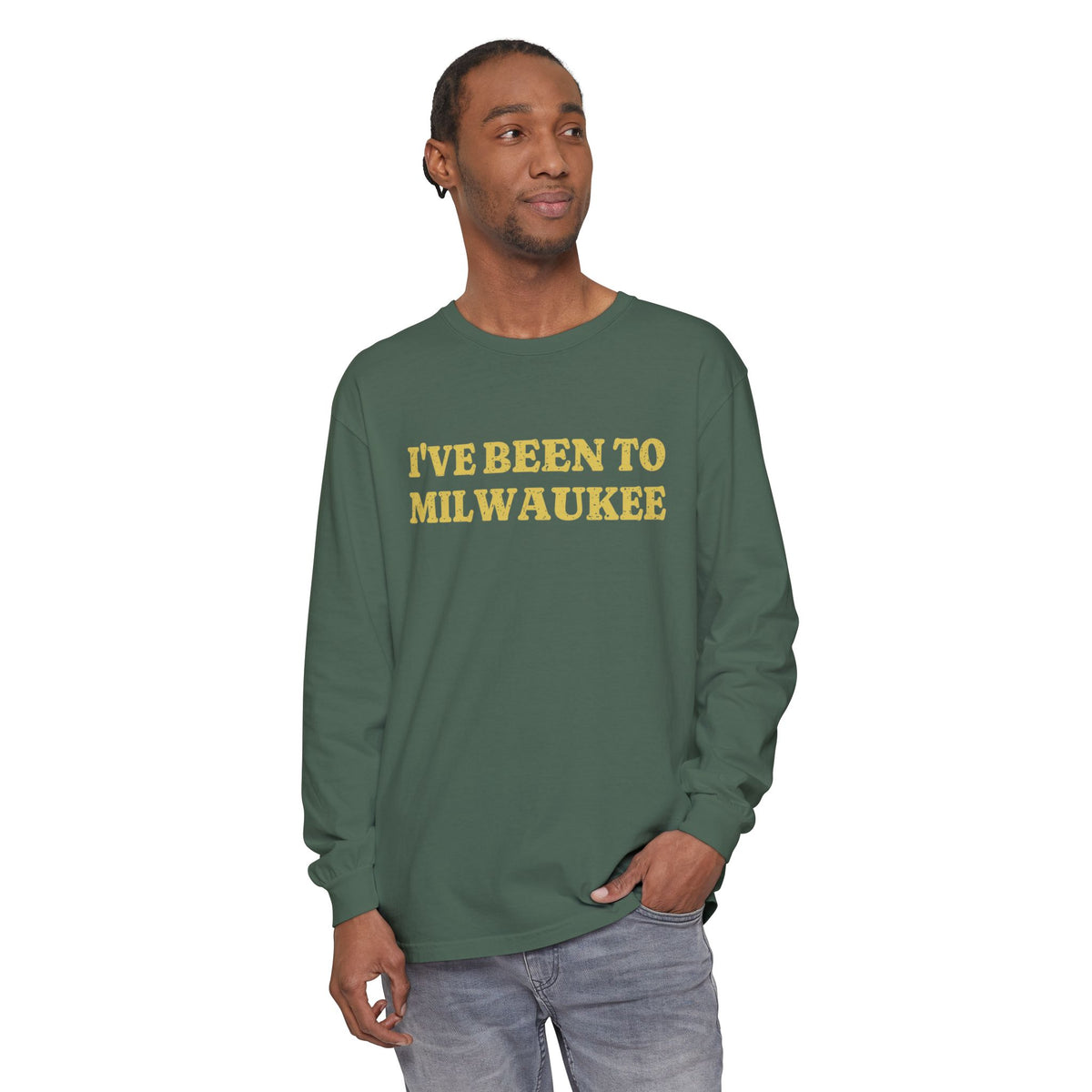 I've Been to Milwaukee Vintage Travel Souvenir Long Sleeve Tee