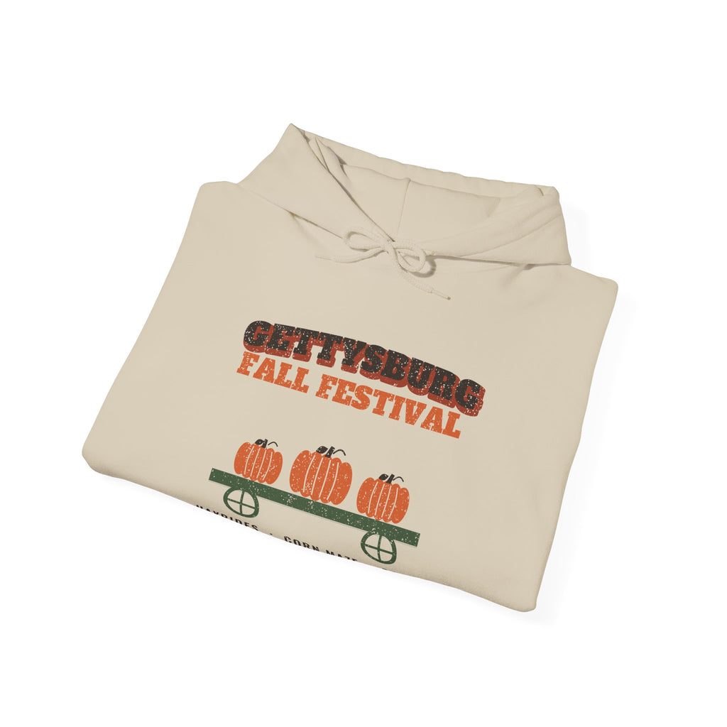 Gettysburg Pennsylvania Fall Festival Hay Wagon Hoodie