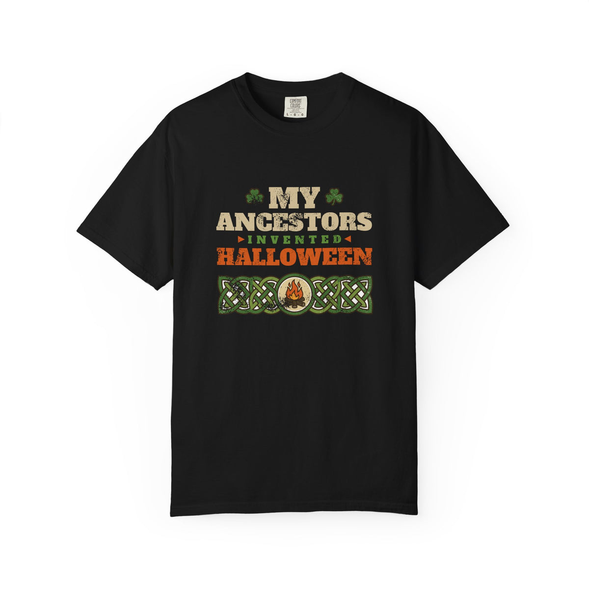 My Ancestors Invented Halloween Celtic Bonfire T-Shirt