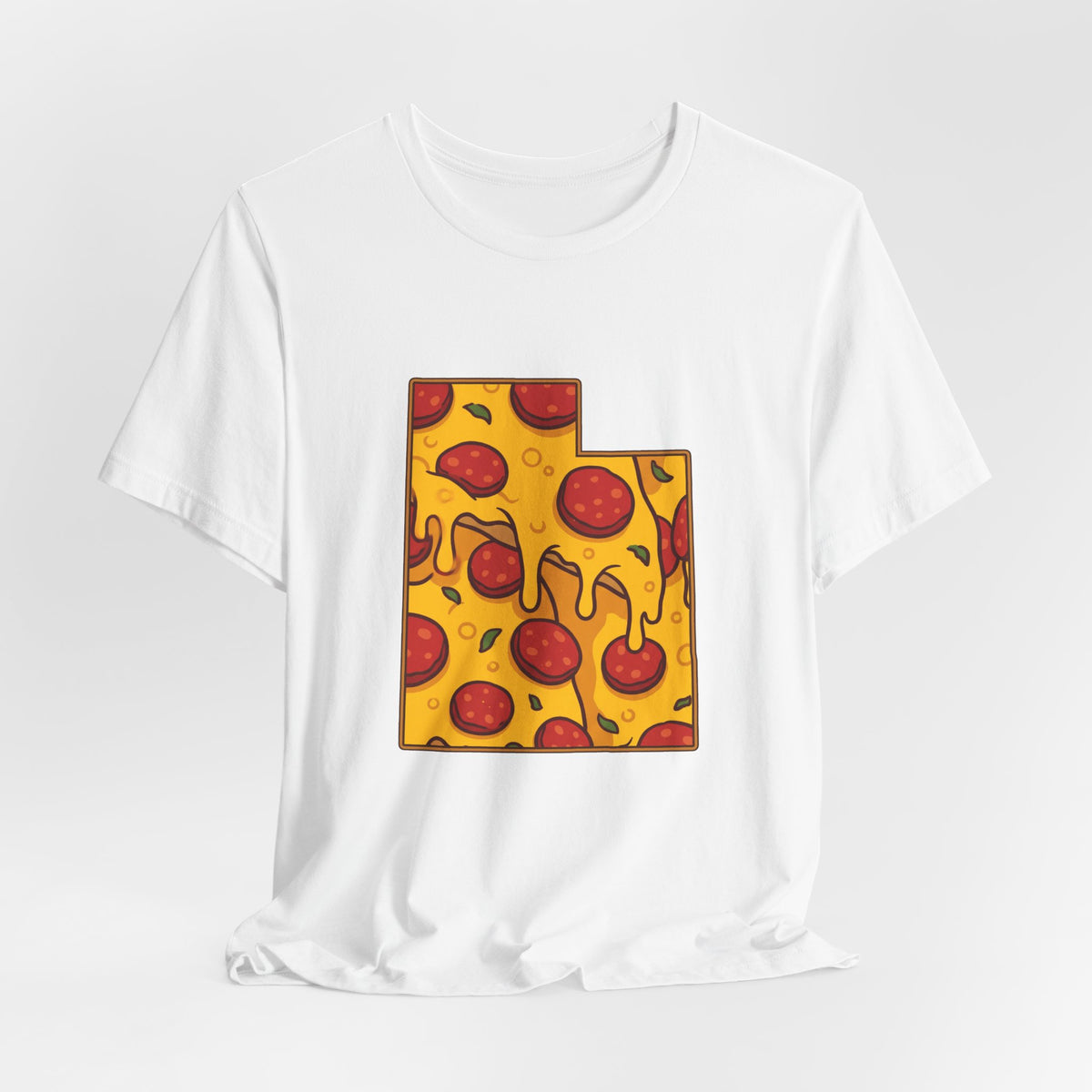 Utah Pizza Map T-Shirt