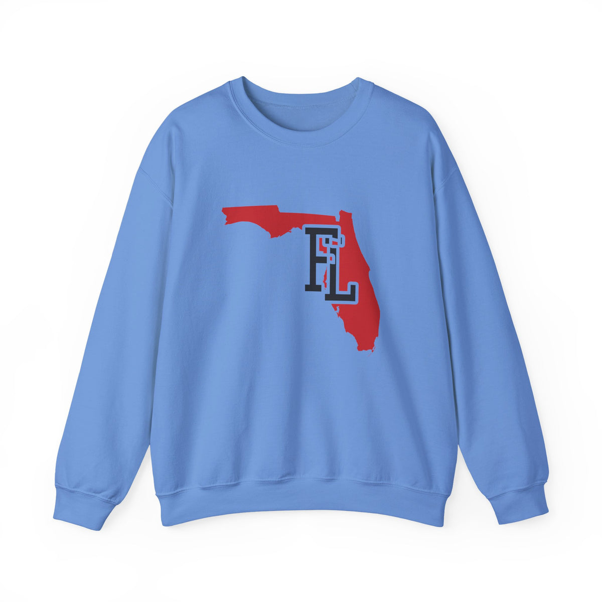 Florida Varsity Monogram Map Crewneck Sweatshirt
