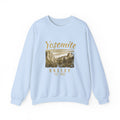 Yosemite Valley Est 1890 Granite Cliffs Engraving Crewneck Sweatshirt