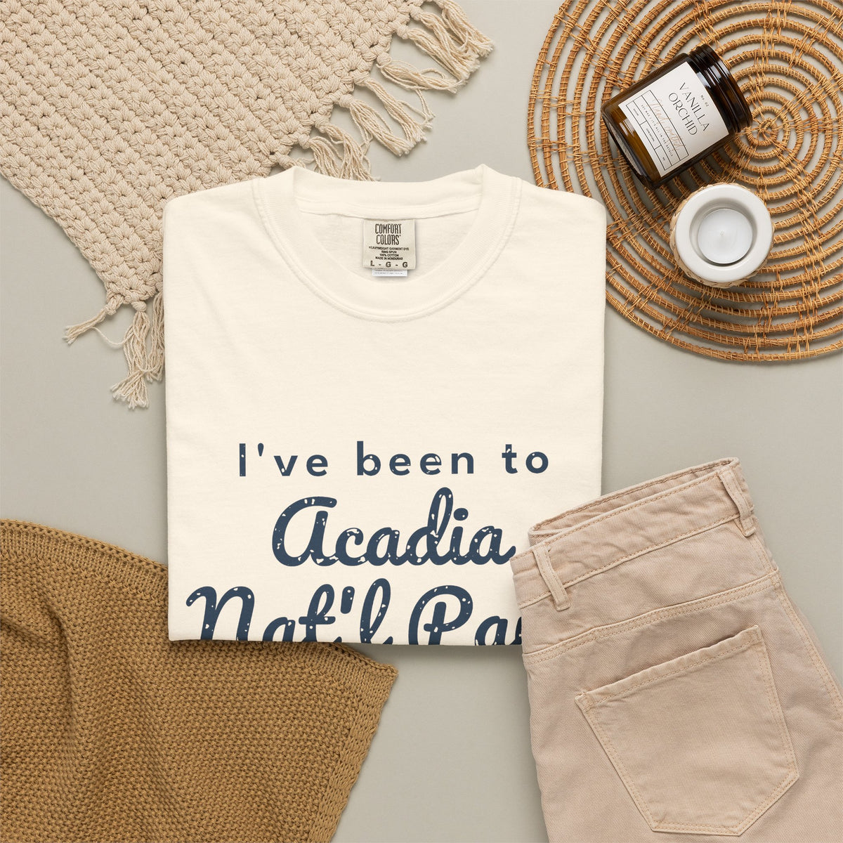 I've Been to Acadia Nat'l Park Vintage Travel T-Shirt