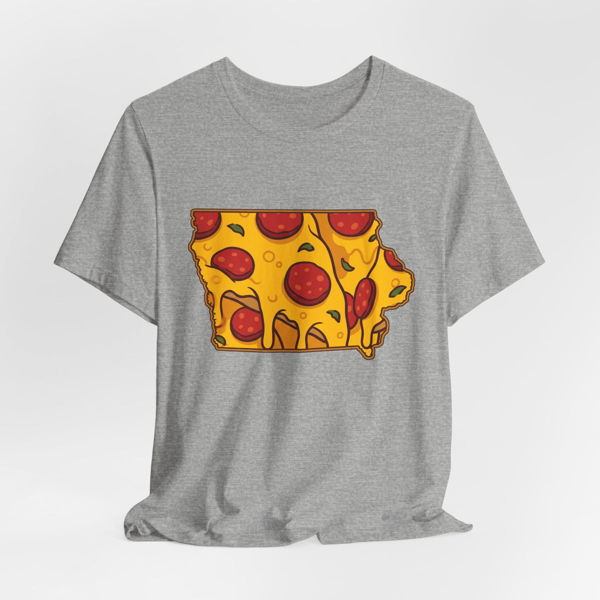 Iowa Pizza Map T-Shirt