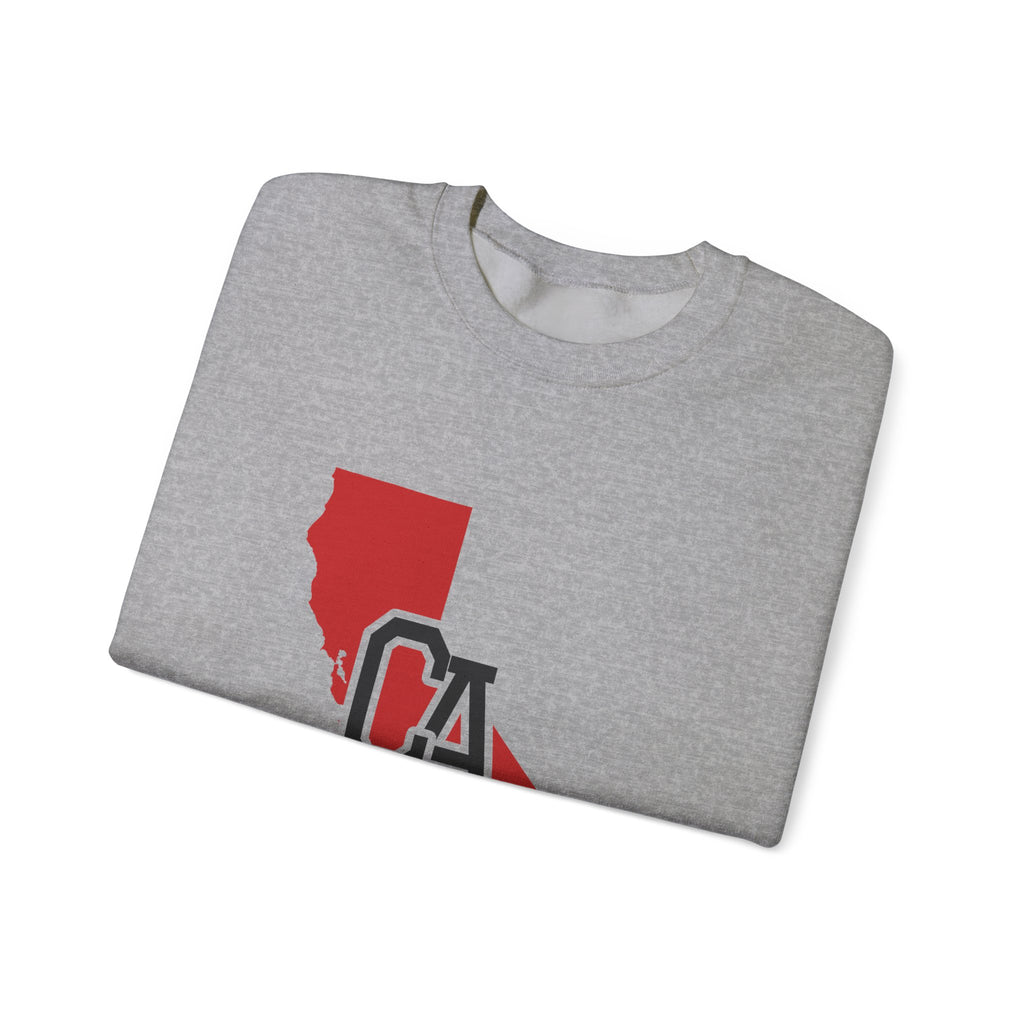 California Varsity Monogram Map Crewneck Sweatshirt