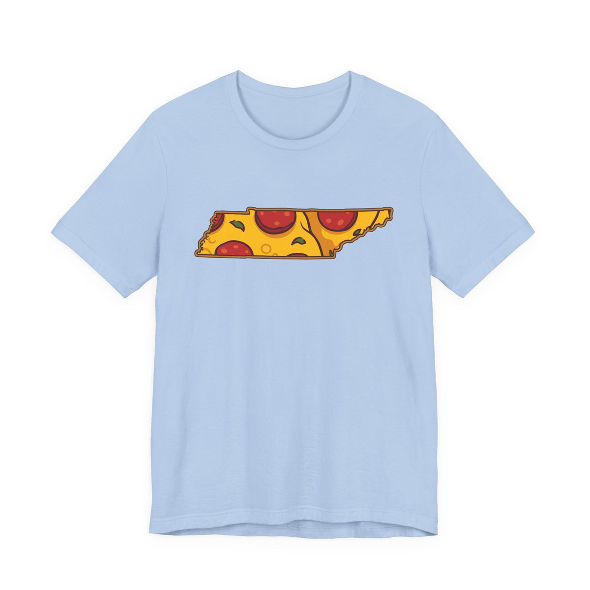 Tennessee Pizza Map T-Shirt