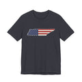 Tennessee American Flag Map T-Shirt