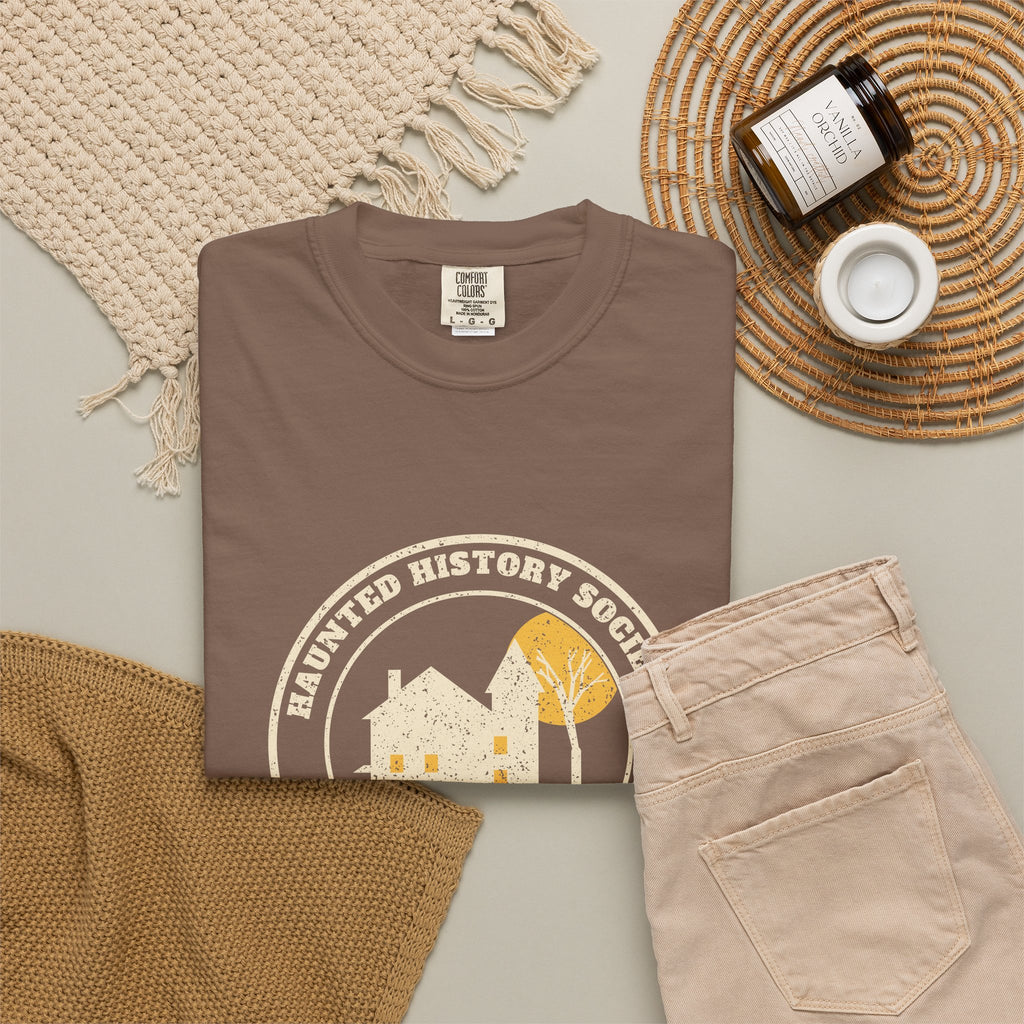 Bar Harbor Maine Haunted History Society Seal T-Shirt