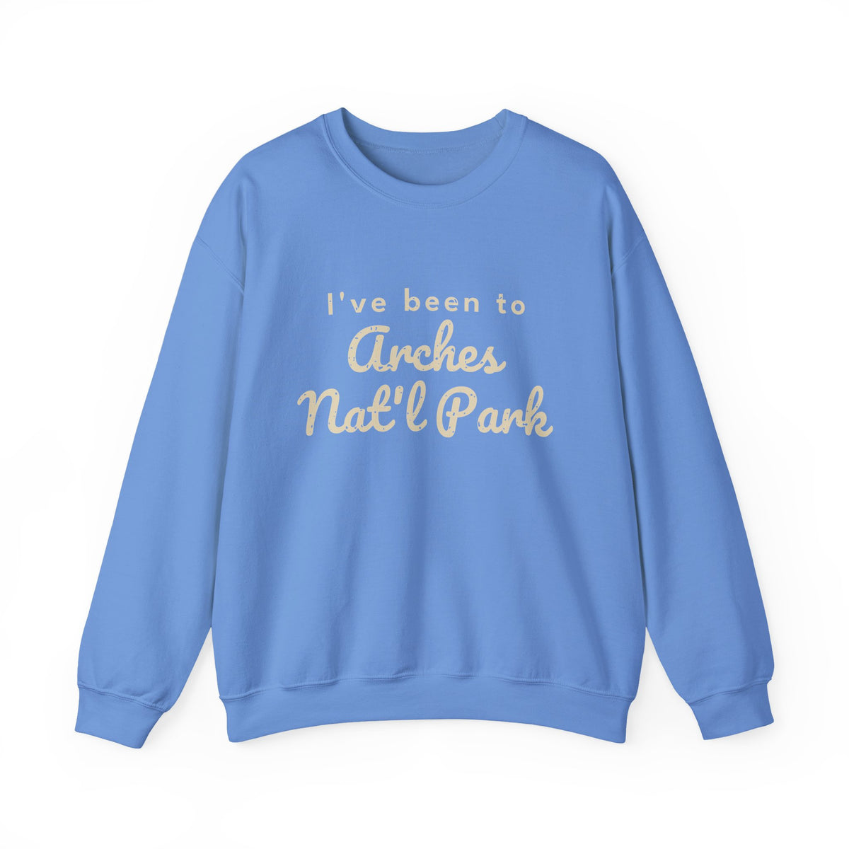 I've Been to Arches Nat'l Park Vintage Travel Crewneck Sweatshirt