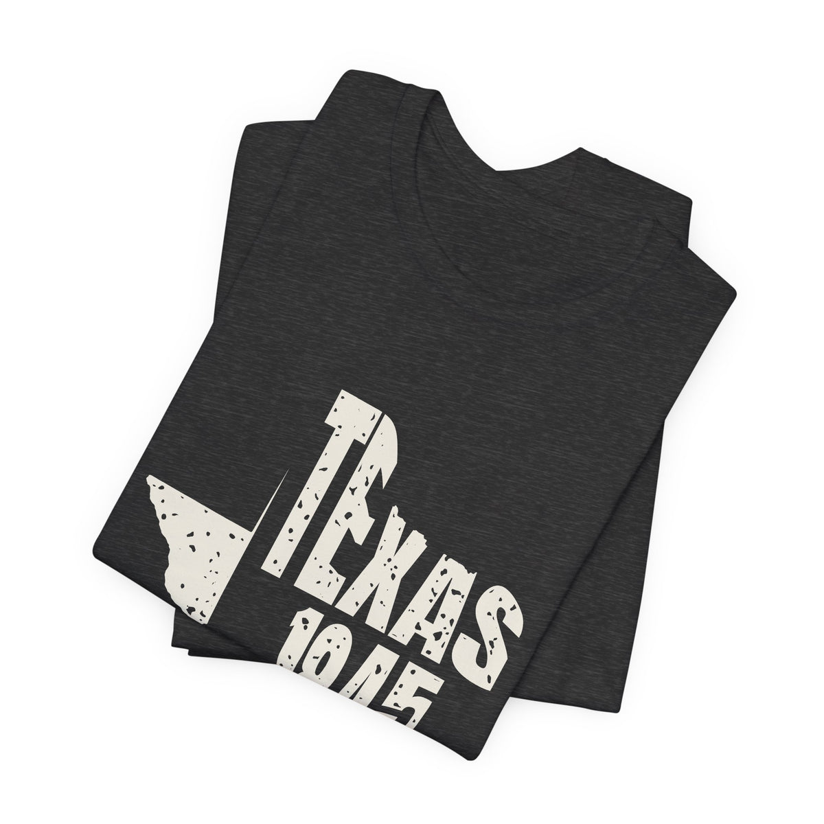 Texas Vintage Letters Map T-Shirt