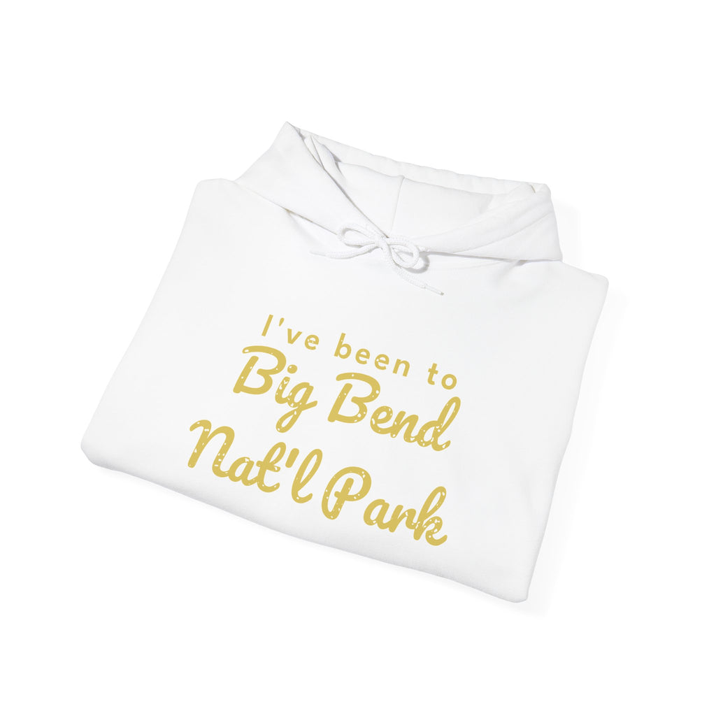 I've Been to Big Bend Nat'l Park Vintage Travel Hoodie