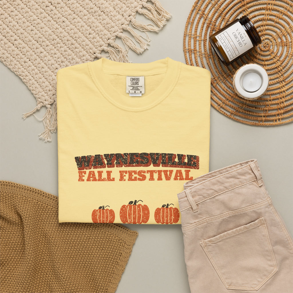 Waynesville Ohio Fall Festival Hay Wagon T-Shirt