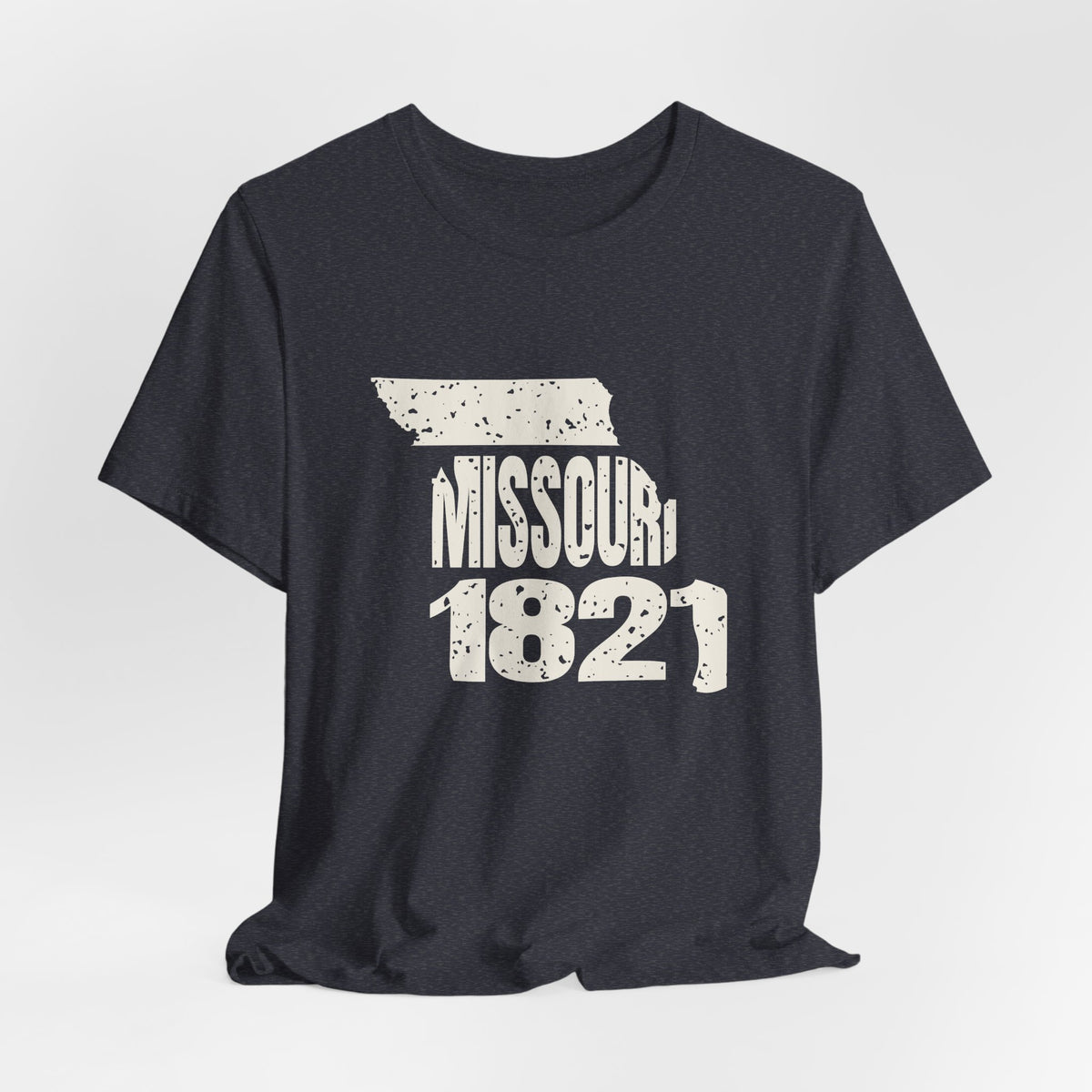 Missouri Vintage Letters Map T-Shirt