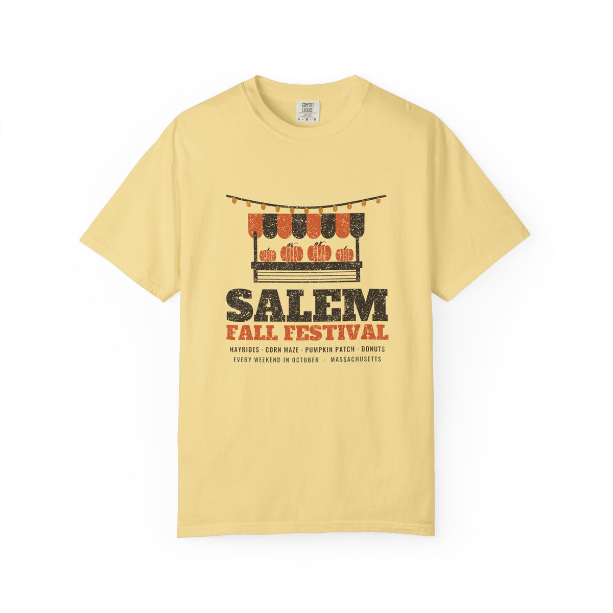 Salem Massachusetts Fall Festival Farm Stand T-Shirt