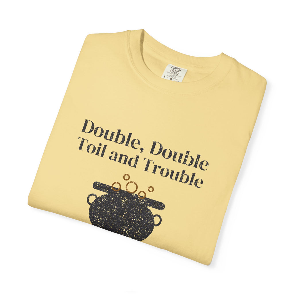 Double Double Toil and Trouble Cauldron T-Shirt
