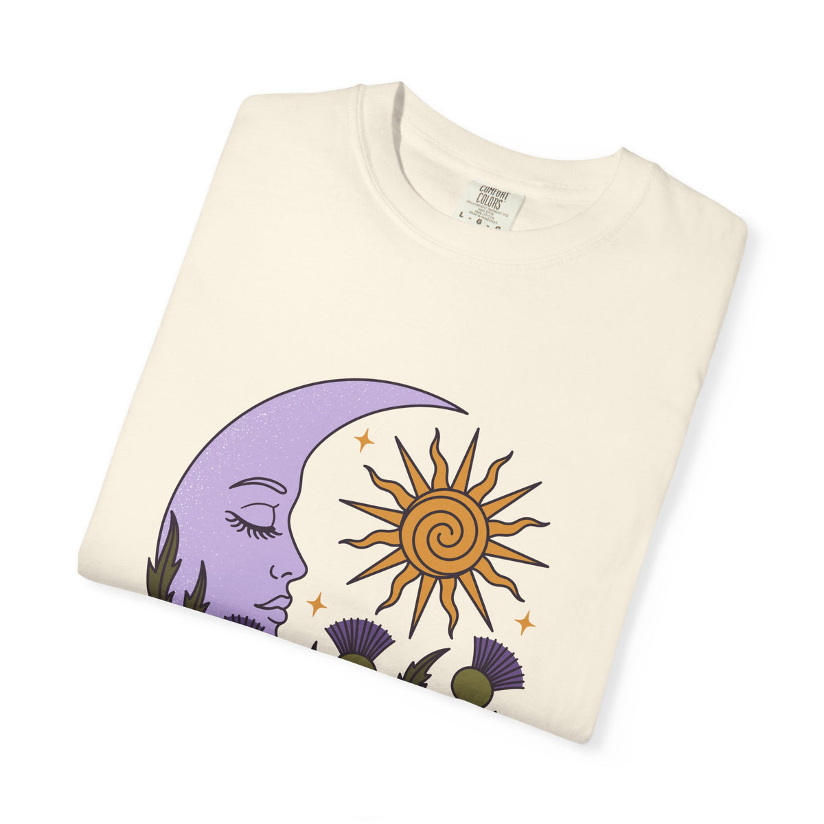 Thistle Moon Celestial Sun and Stars T-Shirt