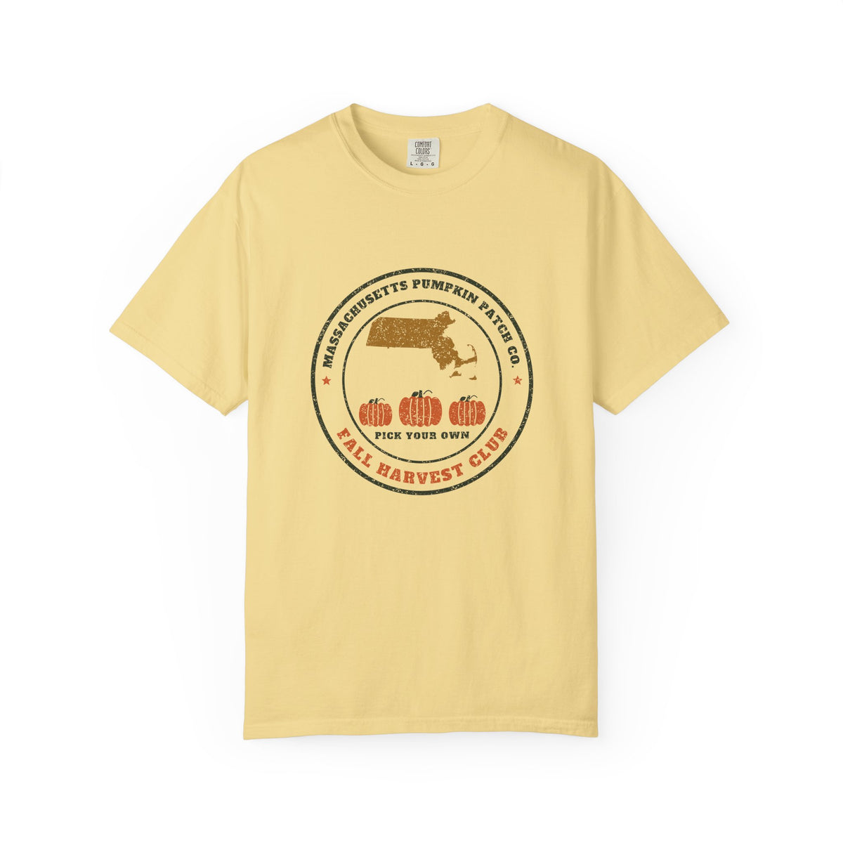 Massachusetts Pumpkin Patch Co. Badge T-Shirt