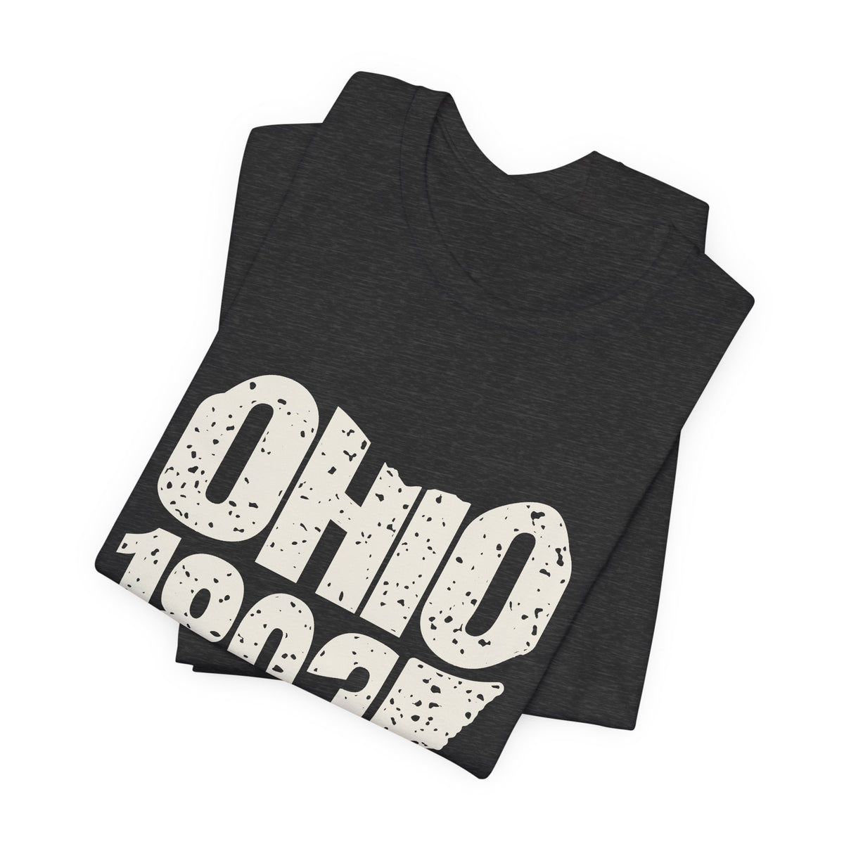 Ohio Vintage Letters Map T-Shirt