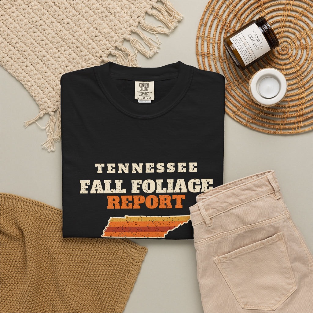 Tennessee Fall Foliage Report Map T-Shirt
