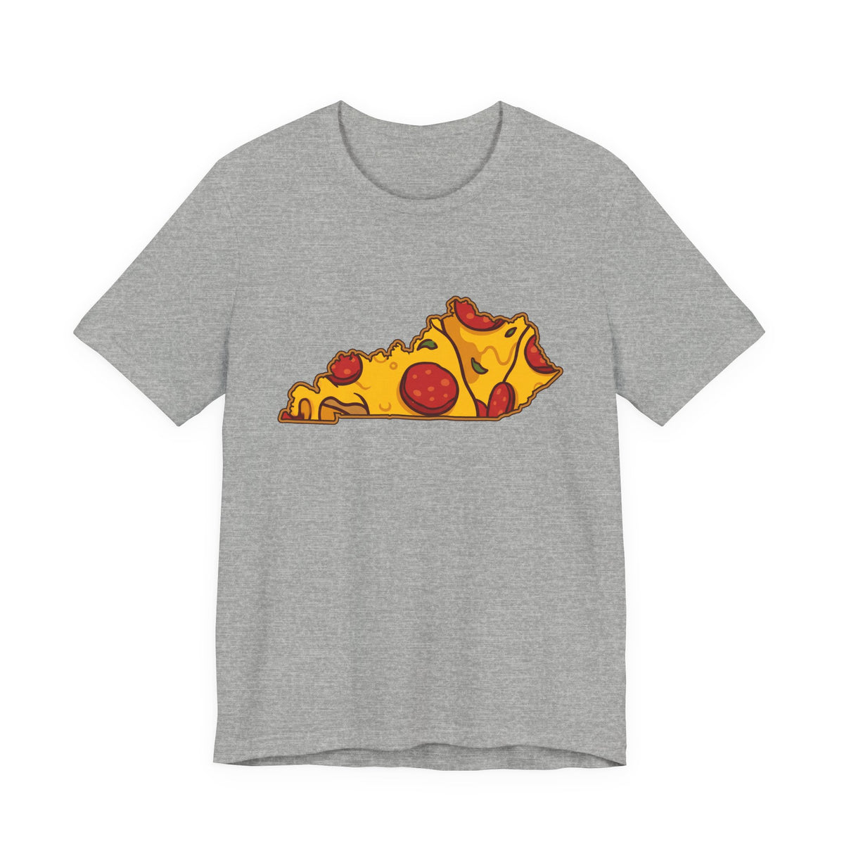 Kentucky Pizza Map T-Shirt